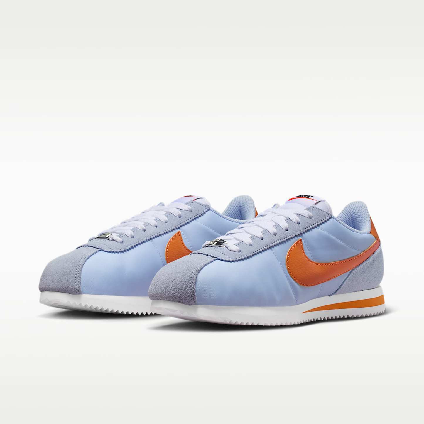 Nike Cortez Textile Schuh (Damen) – Hydrogen Blue/Weiß/Hot Curry