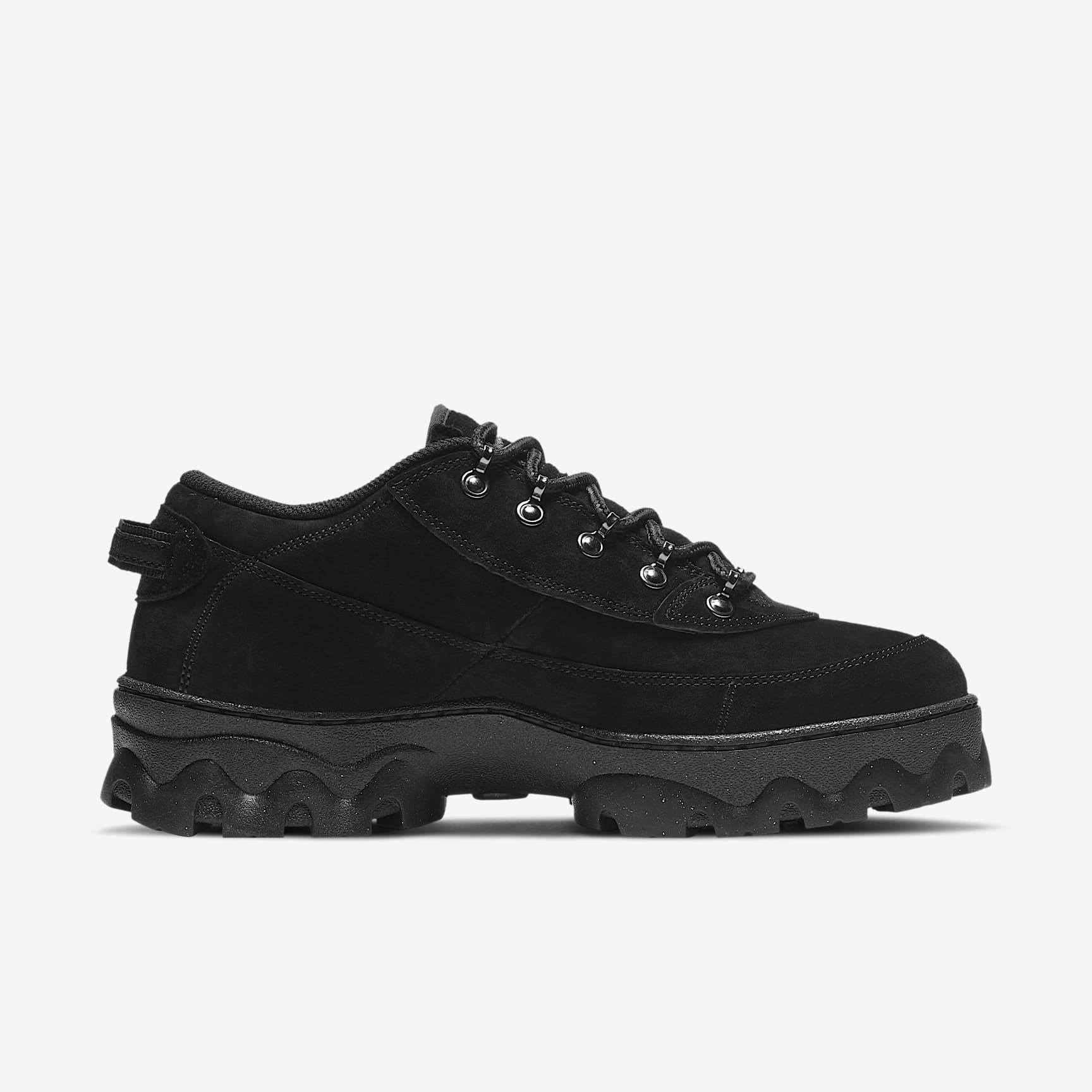 Nike Lahar Low Damenschuh – Schwarz/Orange/Schwarz/Dark Smoke Grey