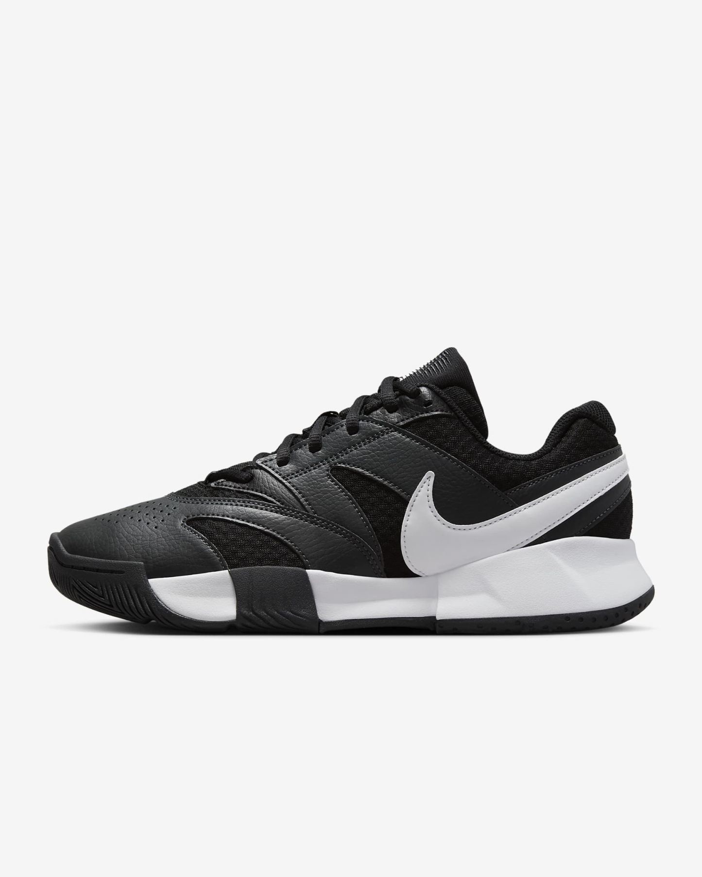 NikeCourt Lite 4 Tennisschuh für Hartplätze (Damen) – Schwarz/Anthracite/Weiß