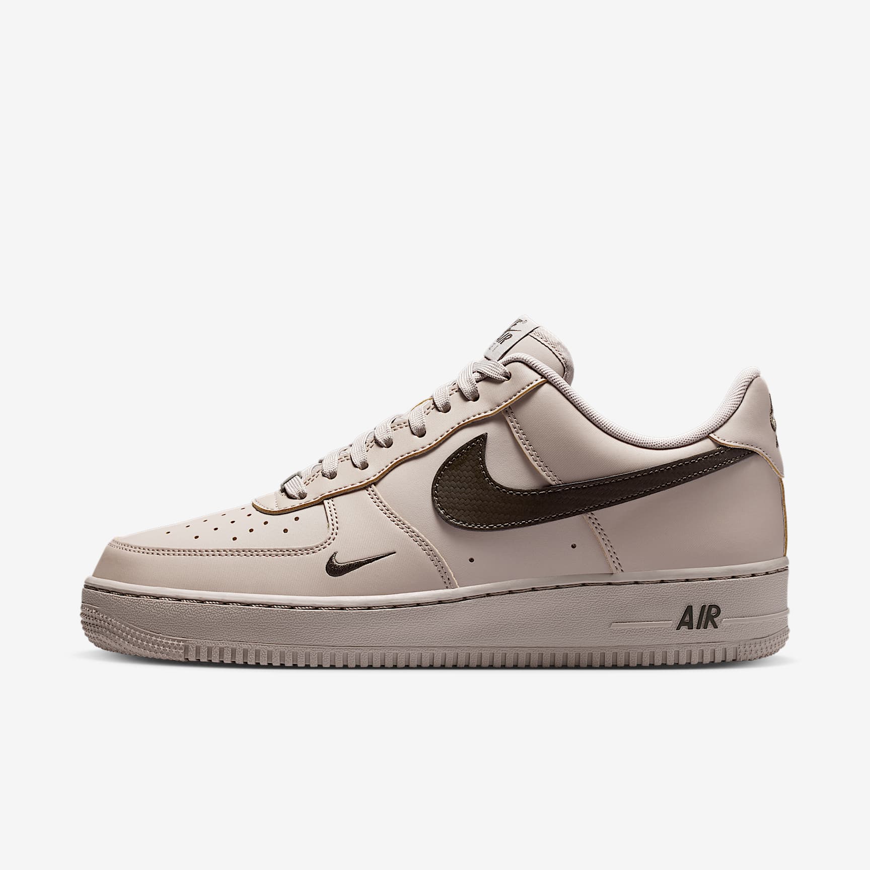 Nike Air Force 1 '07 Schuh (Herren) – College Grey/Newsprint