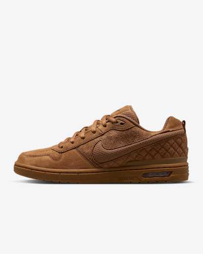 Nike SB Zoom Air Paul Rodriguez Low Skateboardschuh – Light British Tan/University Red/Schwarz/Light British Tan