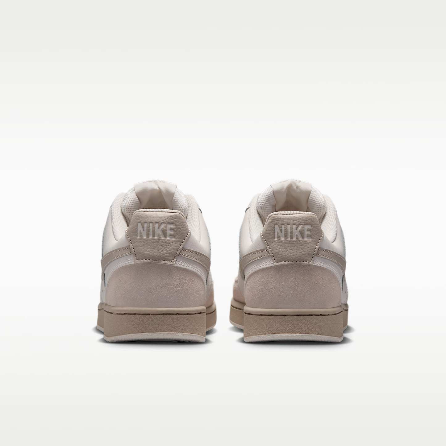 Nike Court Vision Low Suede Schuh (Herren) – Phantom/Cream II