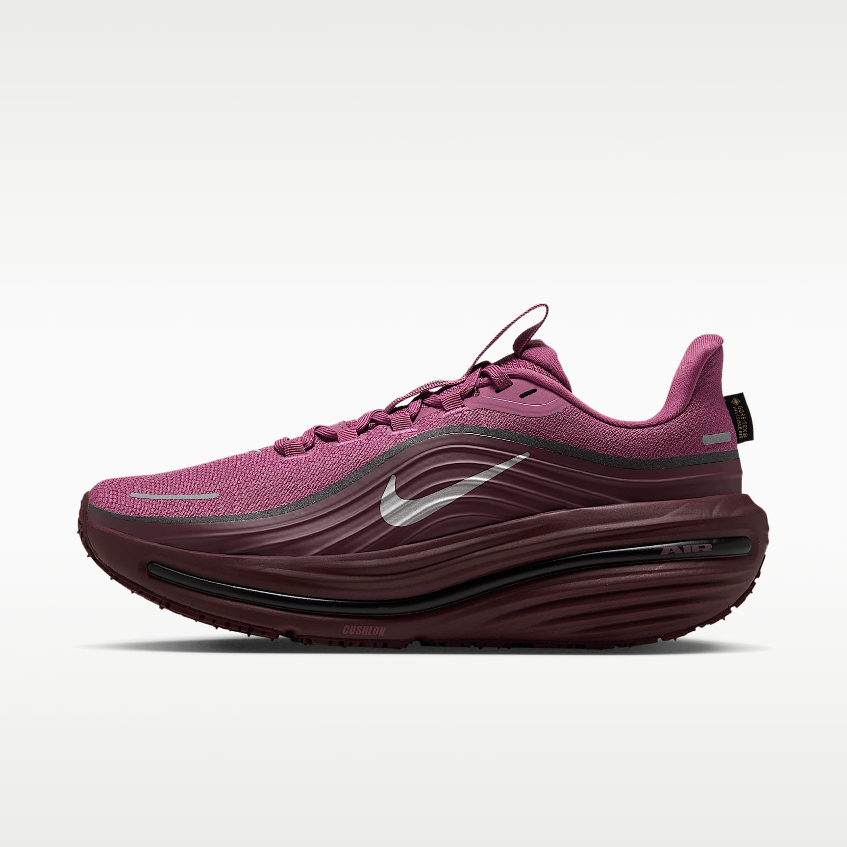 Nike Winflo 12 GORE-TEX wasserdichter Straßenlaufschuh (Damen) – Pink Smoke/Mystic Dates/Schwarz/Reflective Silver