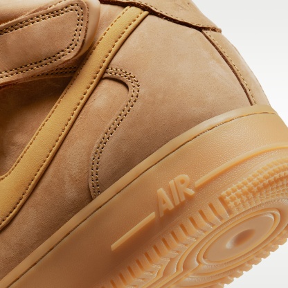 Nike Air Force 1 Mid '07 Herrenschuh – Flax/Gum Light Brown/Schwarz/Wheat