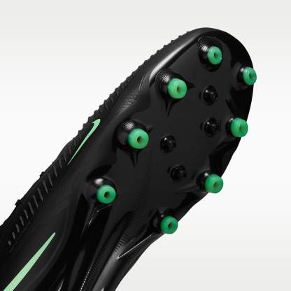 Nike Phantom 6 Low Pro Fußballschuh für Kunstrasen – Schwarz/Schwarz/Illusion Green