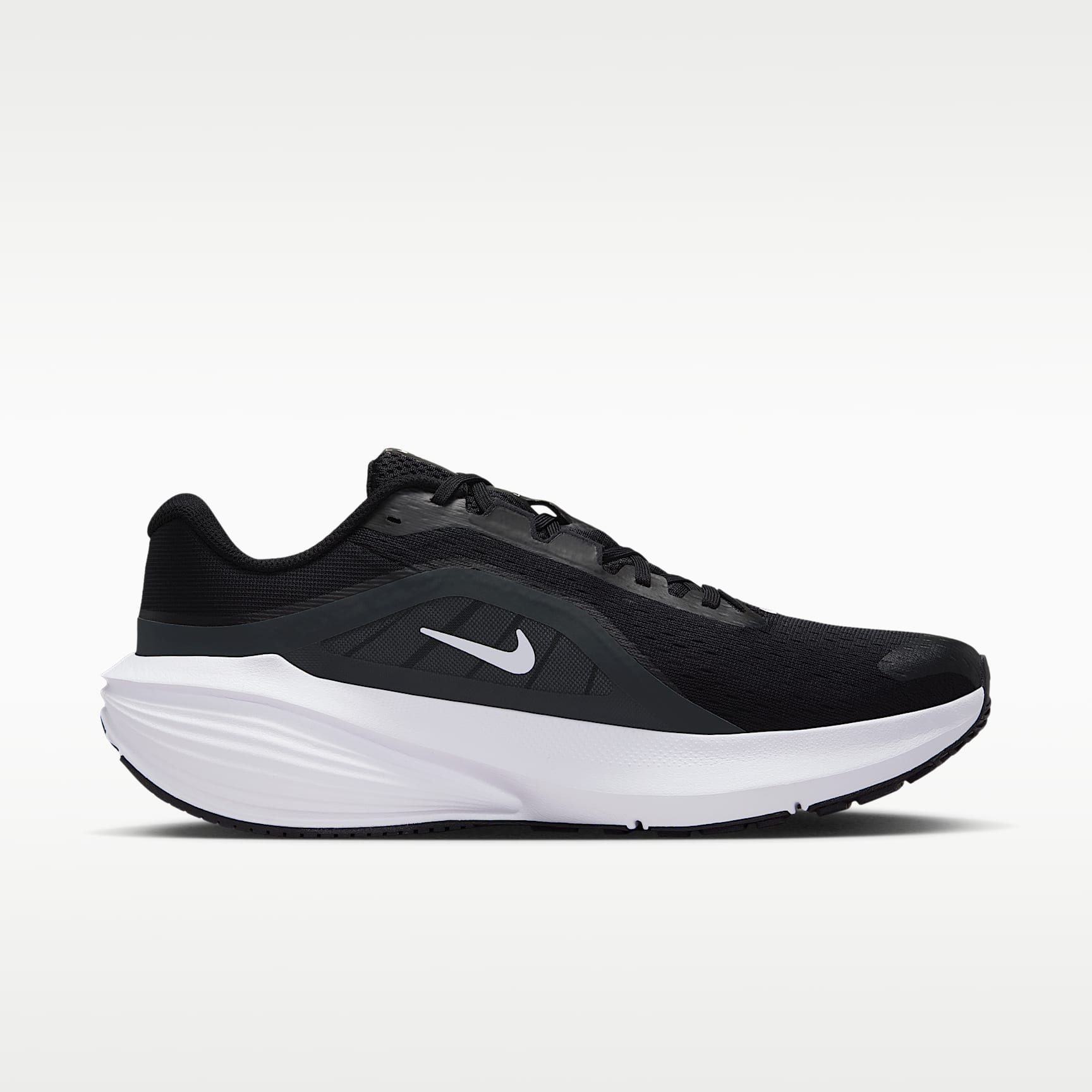 Nike Downshifter 14 Straßenlaufschuh (Herren) – Schwarz/Anthracite/Wolf Grey/Weiß