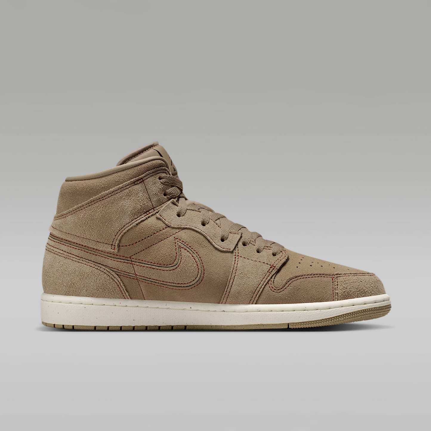 Air Jordan 1 Mid SE Craft Herrenschuh – Khaki/Pecan/Cargo Khaki/Khaki