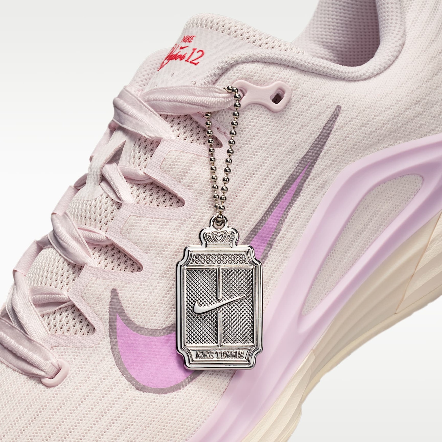 Nike Zoom Vapor 12 PRM Tennisschuhe für den Clay Court (Damen) – Pearl Pink/Pink Foam/Chalk/Light Magenta