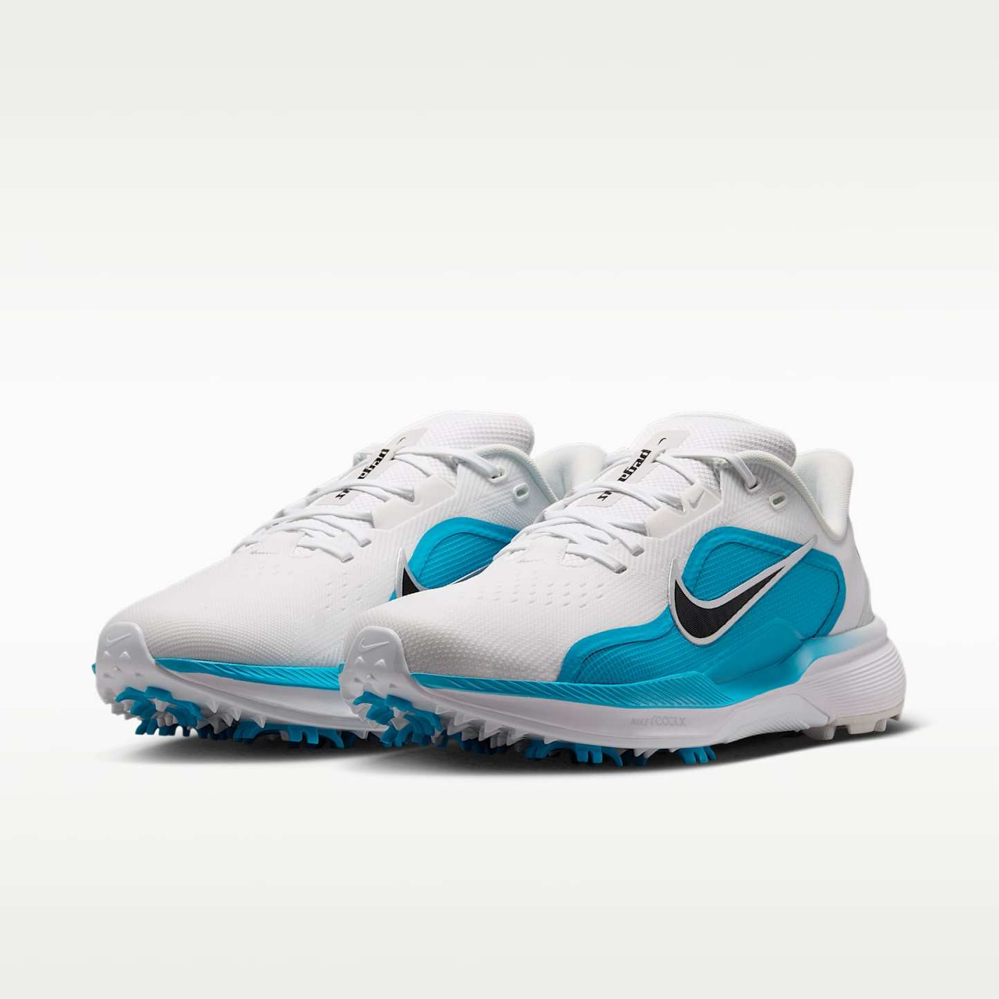 Nike Pegasus 1 G Golfschuh – Weiß/Light Current Blue/Schwarz