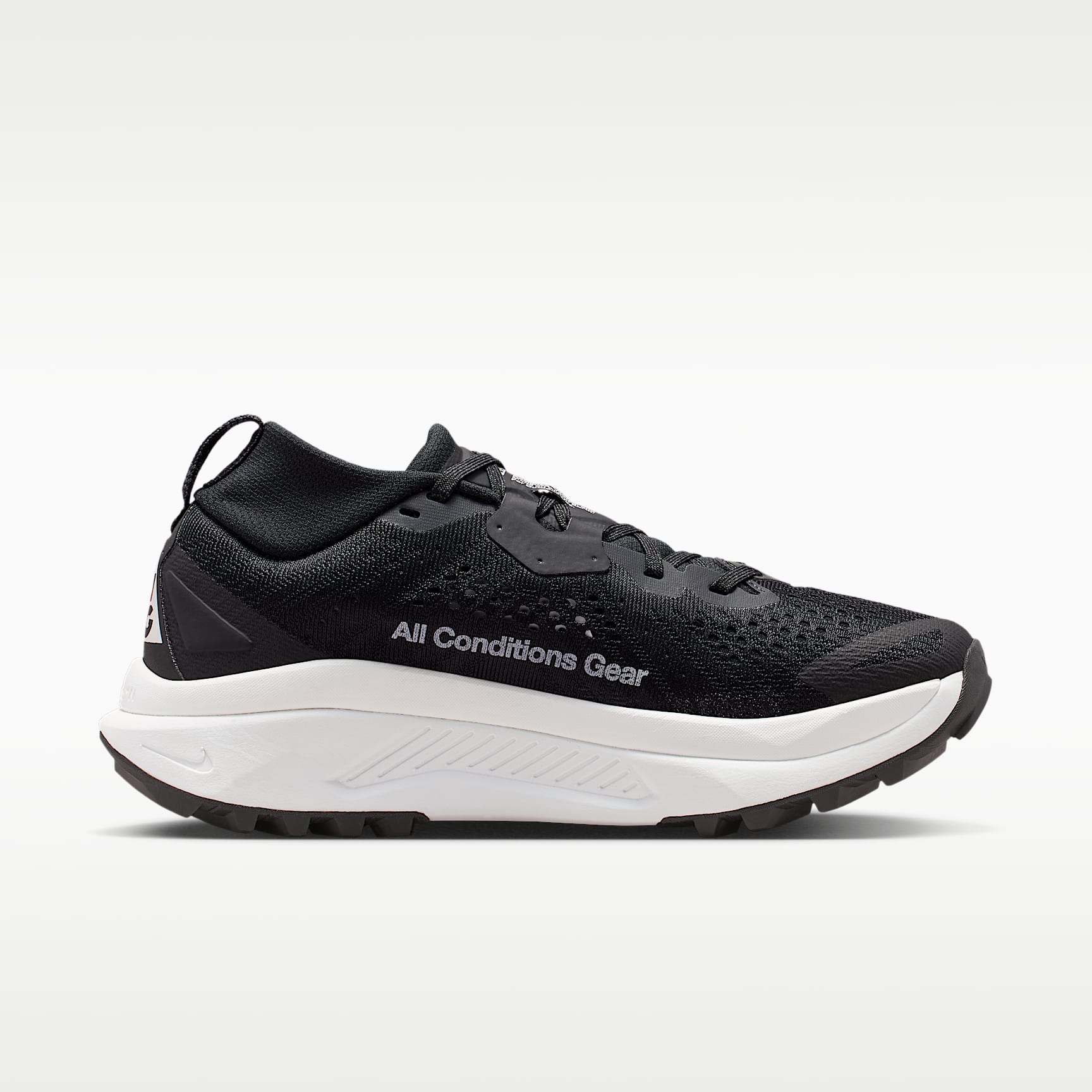 ACG Zegama Trail Traillaufschuh (Damen) – Schwarz/Safety Orange/Anthracite/Summit White