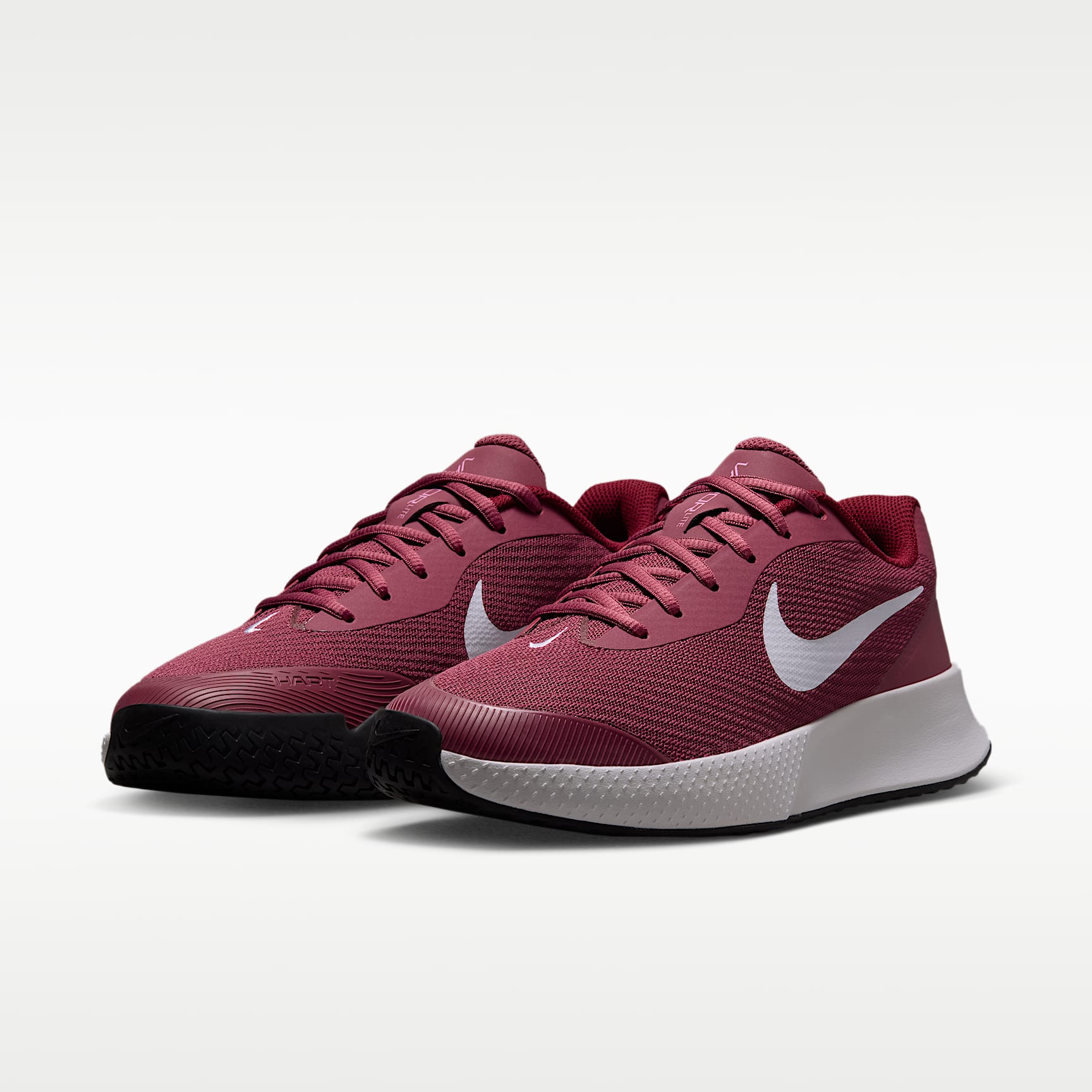 Nike Vapor Lite 3 Tennisschuh für Hartplätze (Damen) – Pink Smoke/Vast Grey/Schwarz/Weiß