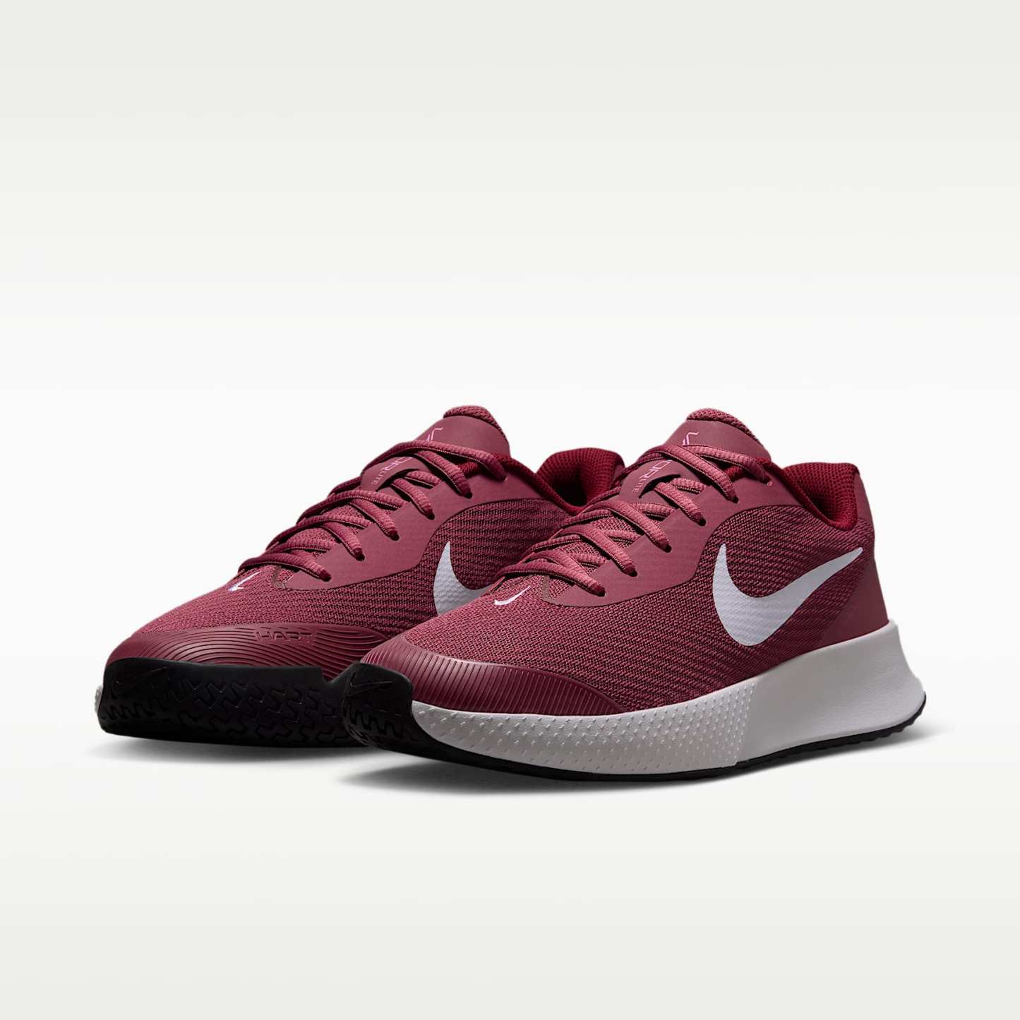 Nike Vapor Lite 3 Tennisschuh für Hartplätze (Damen) – Pink Smoke/Vast Grey/Schwarz/Weiß