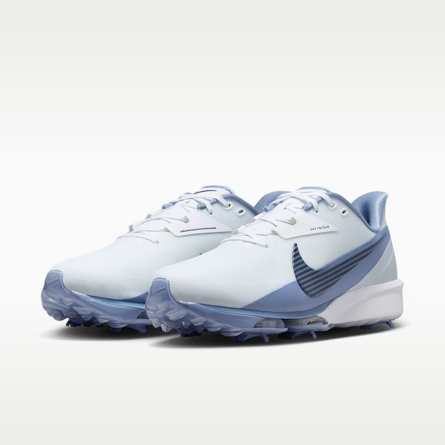 Nike NEXT% TOUR 3 Golfschuh – Weiß/Work Blue/Thunder Blue