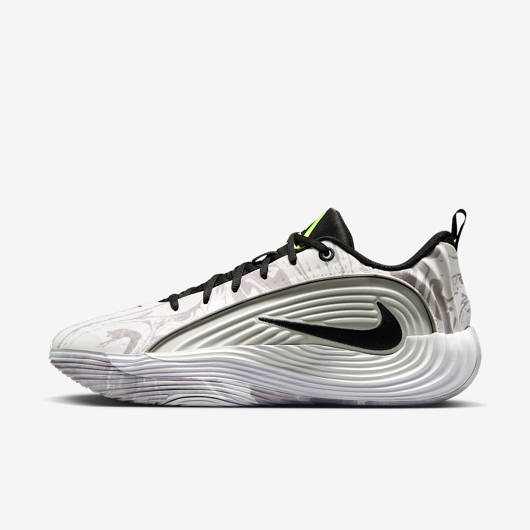 Giannis Immortality 5 Basketballschuh – Weiß/Off White/Light Smoke Grey/Metallic Silver