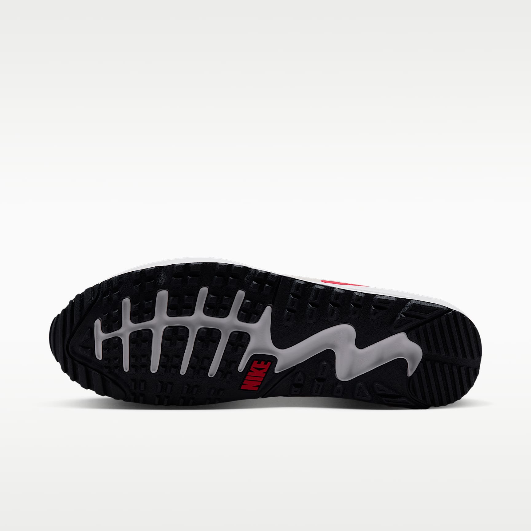 Nike Air Max 90 G Golfschuh – Weiß/Photon Dust/Midnight Navy/Fire Red
