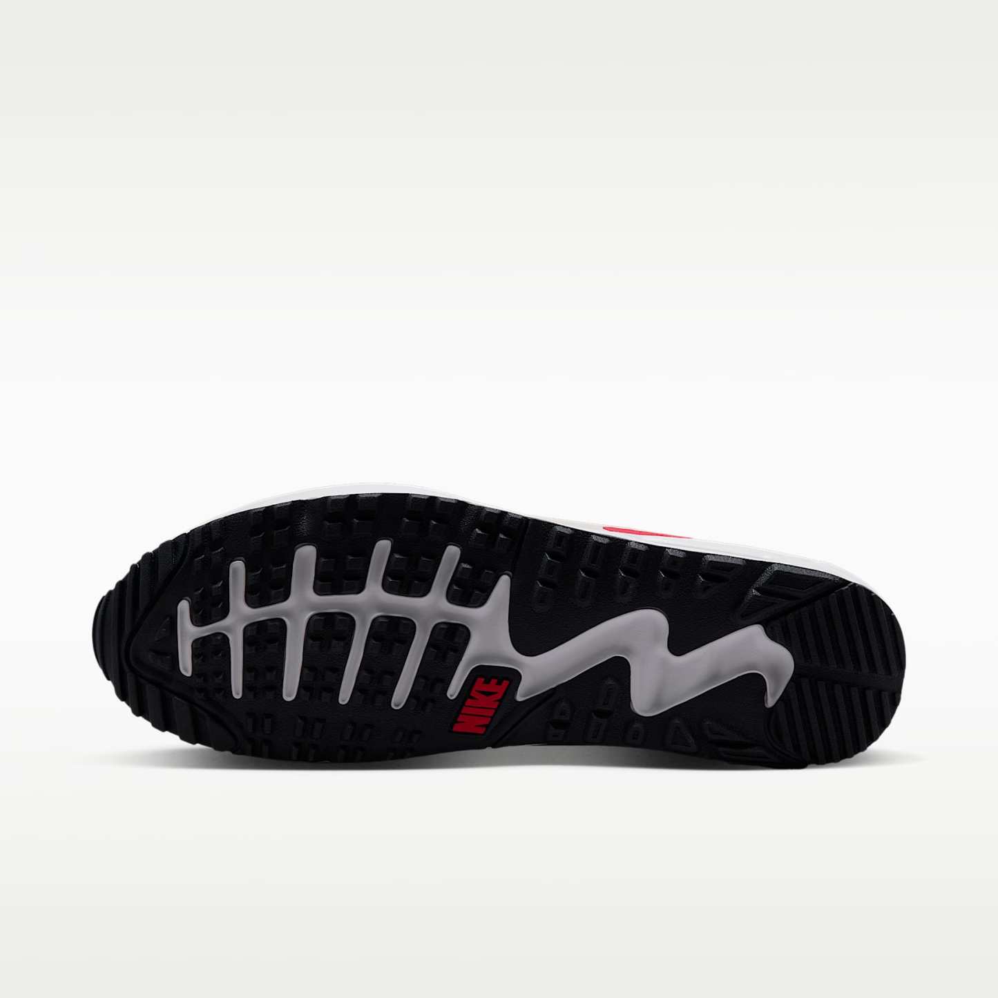 Nike Air Max 90 G Golfschuh – Weiß/Photon Dust/Midnight Navy/Fire Red