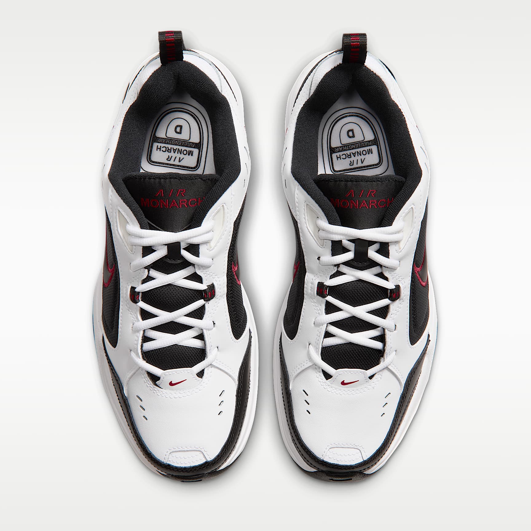 Nike Air Monarch IV Workout-Schuh für Herren – Weiß/Schwarz