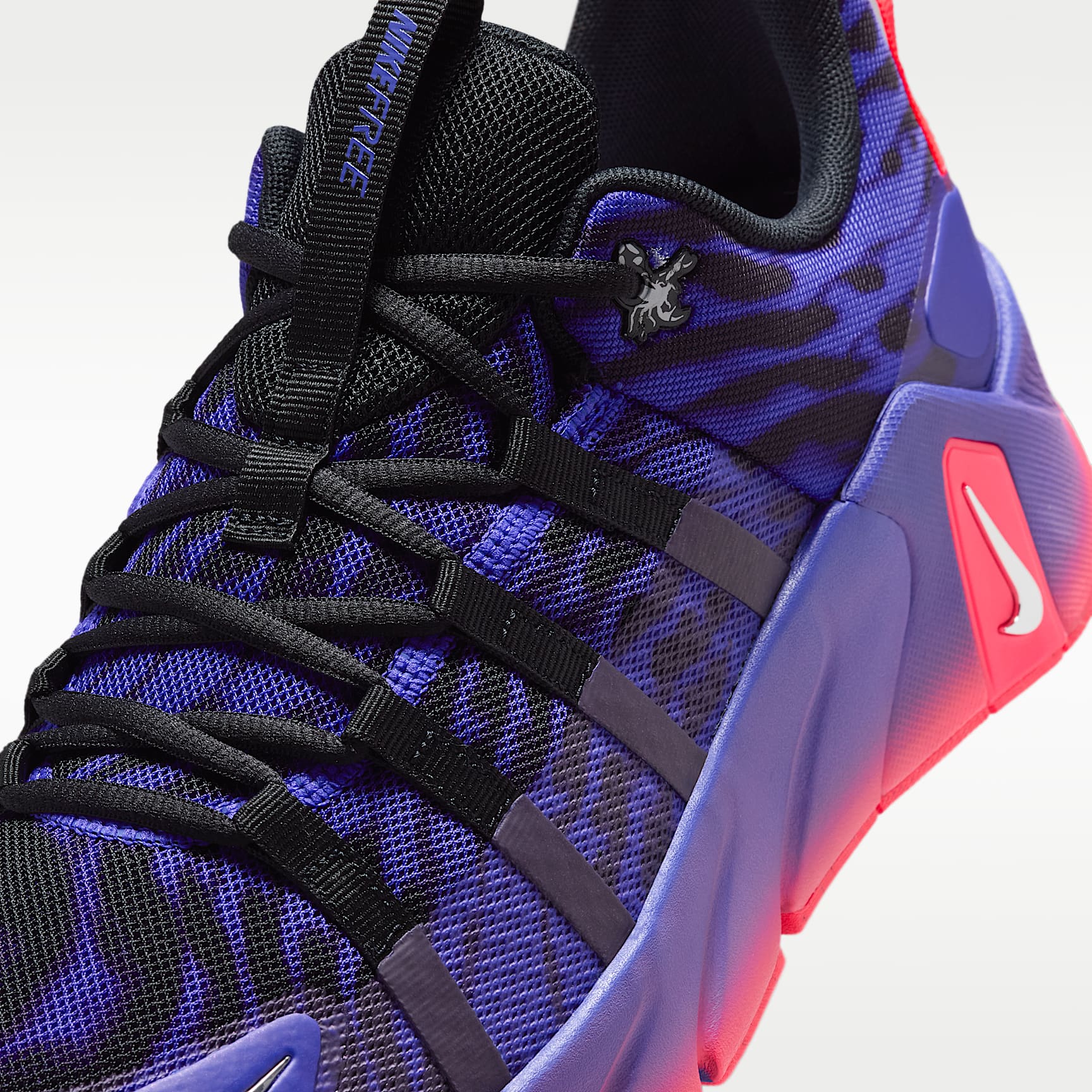 Nike Free Metcon 7 AMP Trainingsschuh für Herren – Schwarz/Hyper Punch/Indigo Burst/Metallic Platinum