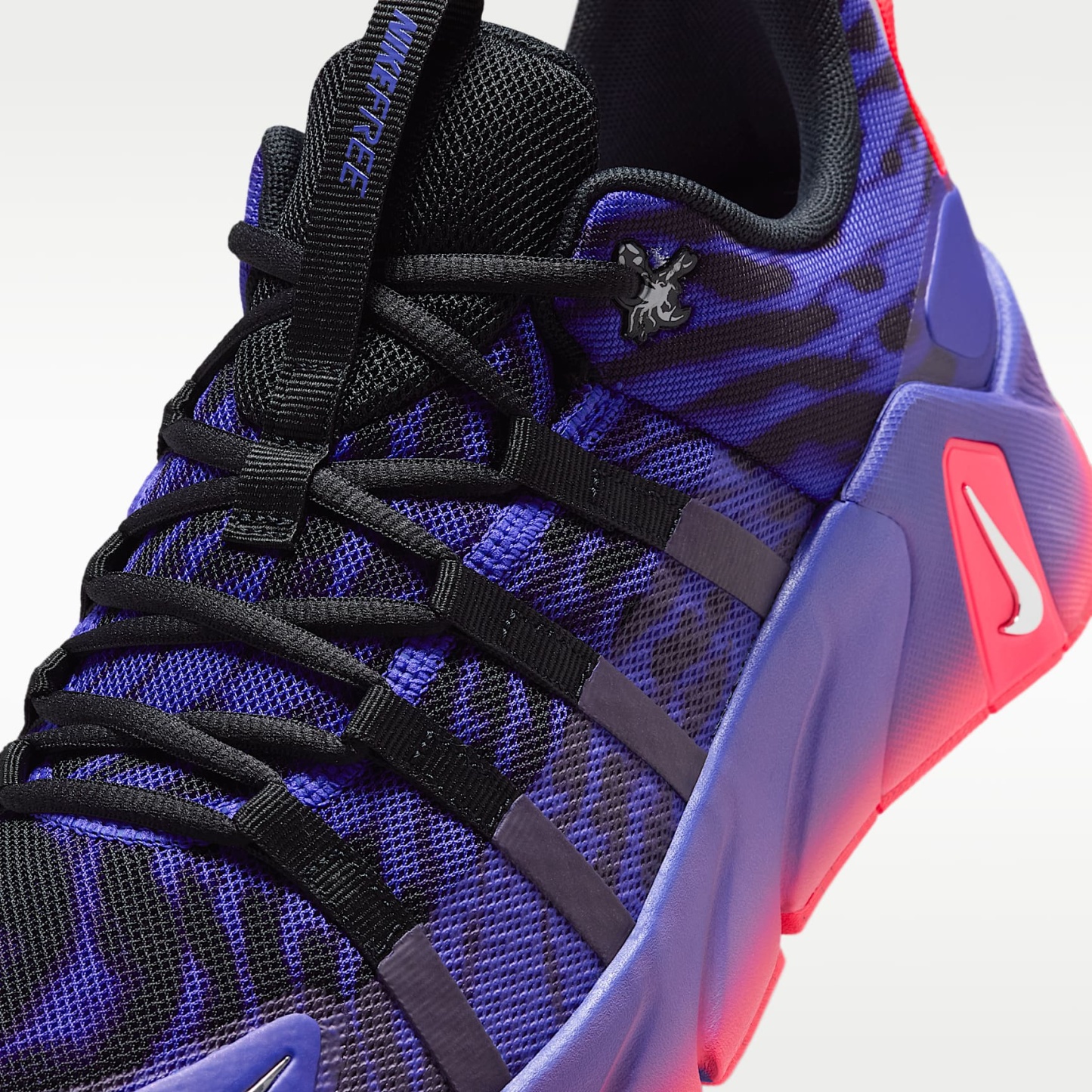 Nike Free Metcon 7 AMP Trainingsschuh für Herren – Schwarz/Hyper Punch/Indigo Burst/Metallic Platinum