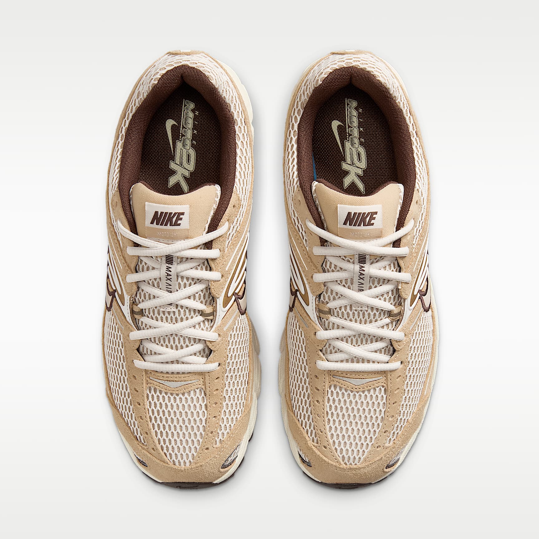 Nike Air Max Moto 2K Schuh (Herren) – Linen/Baroque Brown/Chalk/Light Orewood Brown