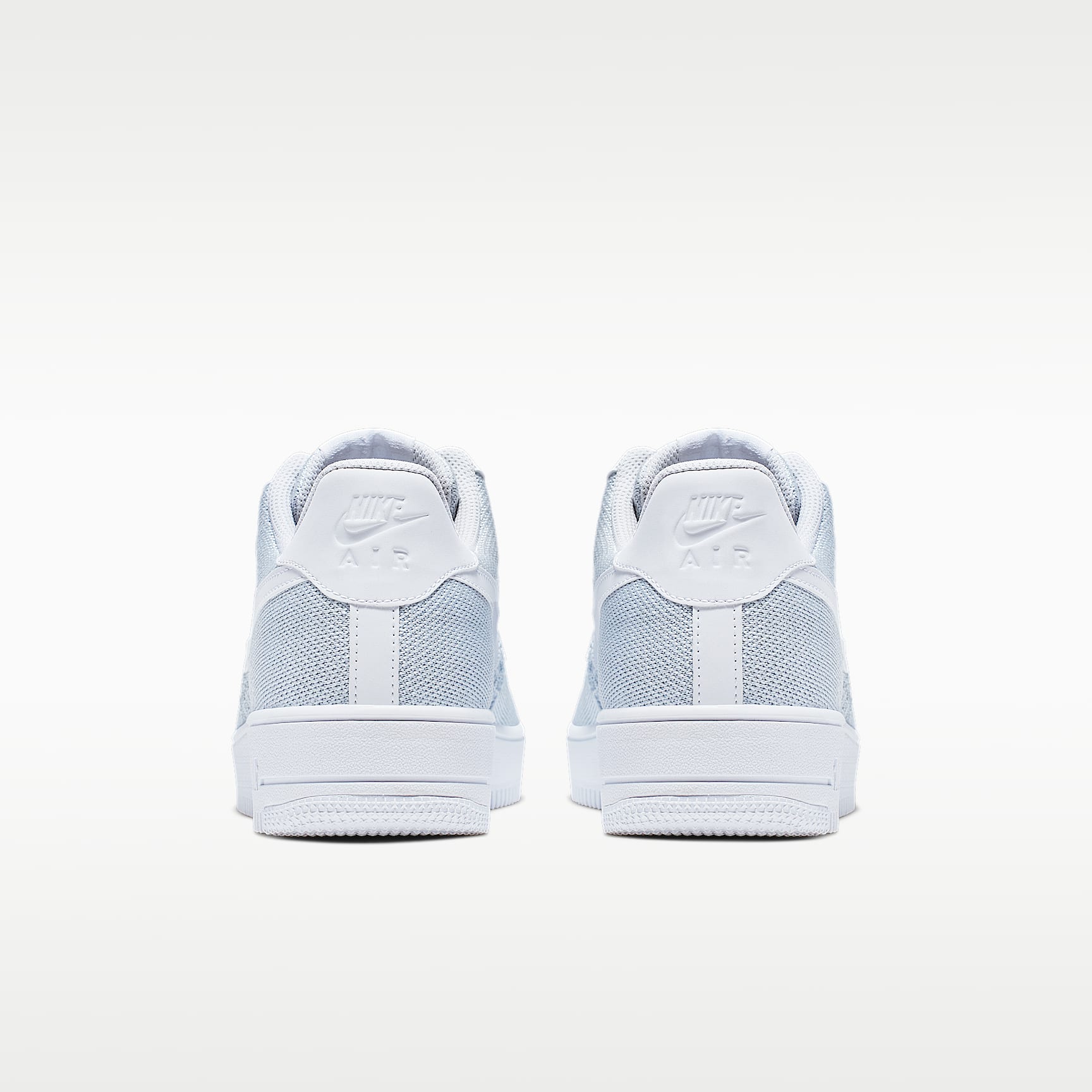Nike Air Force 1 Flyknit 2.0 Schuh – Weiß/Pure Platinum/Weiß/Pure Platinum