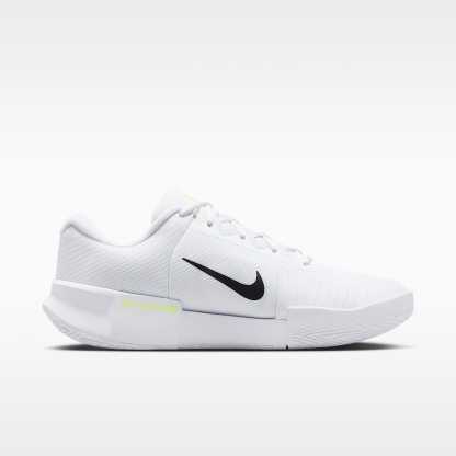 Nike GP Challenge Pro Herren-Tennisschuh für Hartplätze – Weiß/Pure Platinum/Volt/Schwarz