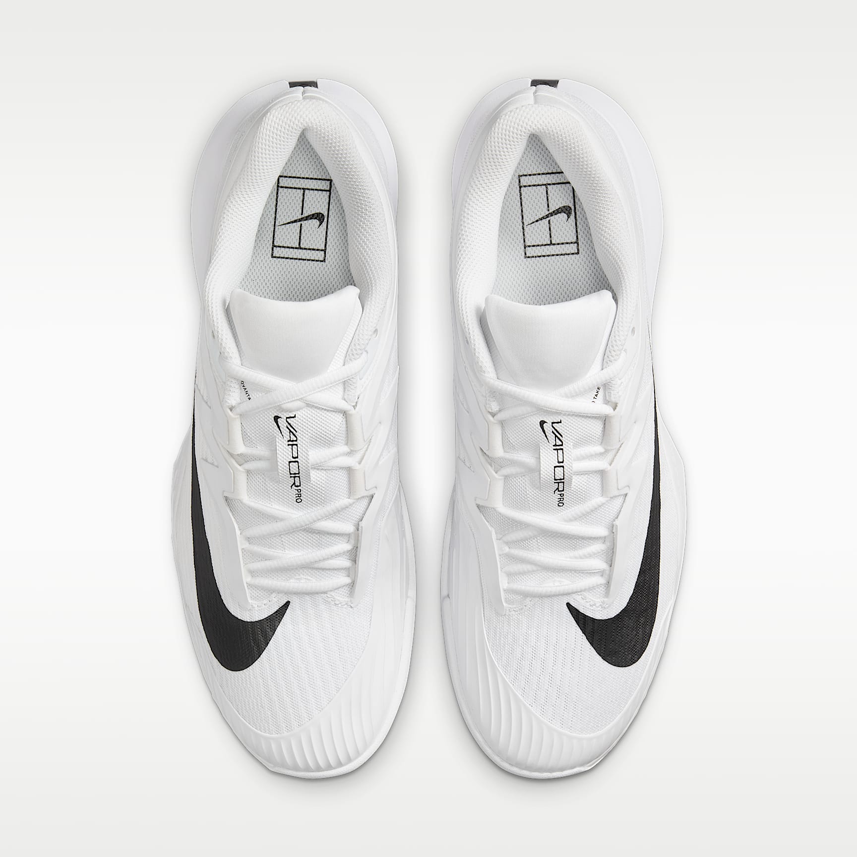 Nike Vapor Pro 3 Tennisschuh für Hartplätze (Herren) – Weiß/Schwarz