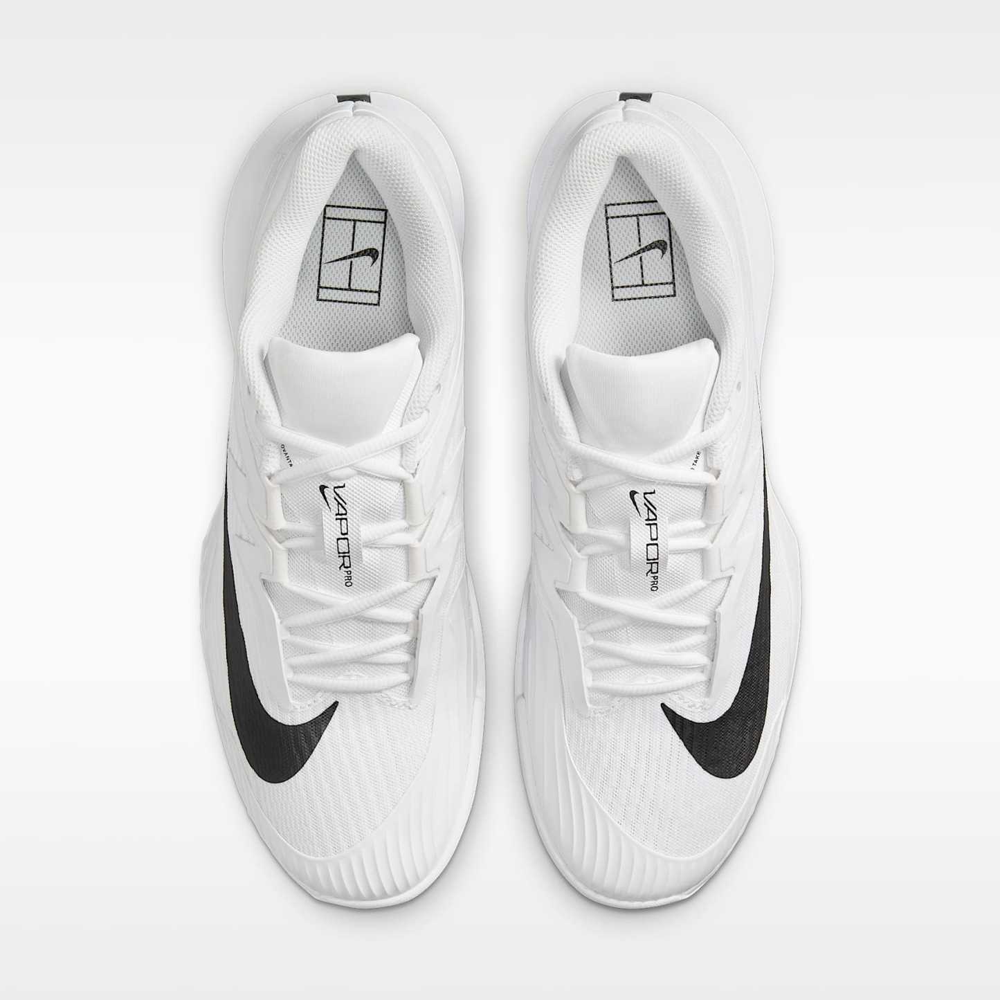 Nike Vapor Pro 3 Tennisschuh für Hartplätze (Herren) – Weiß/Schwarz
