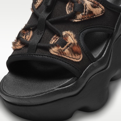 Nike Air Max Koko Damen-Sandale – Schwarz/Schwarz/Anthracite/Metallic Gold