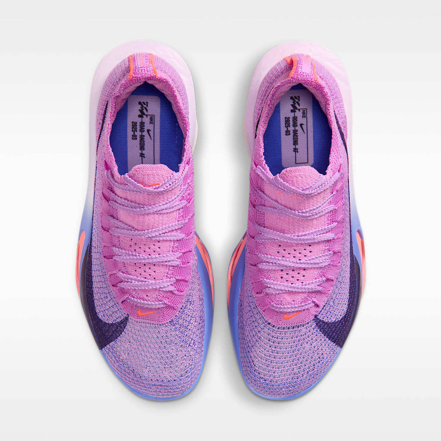 Nike Alphafly 3 Damen-Straßenlaufschuh für Wettkämpfe – Fuchsia Glow/Bright Violet/Sapphire/Purple Dynasty