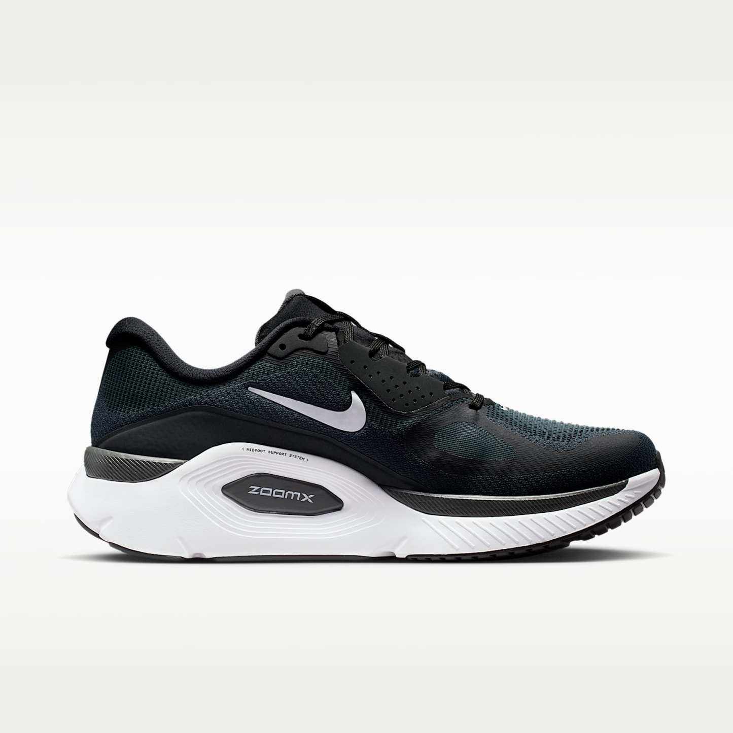 Nike Structure Plus Straßenlaufschuh (Herren) – Schwarz/Anthracite/Weiß