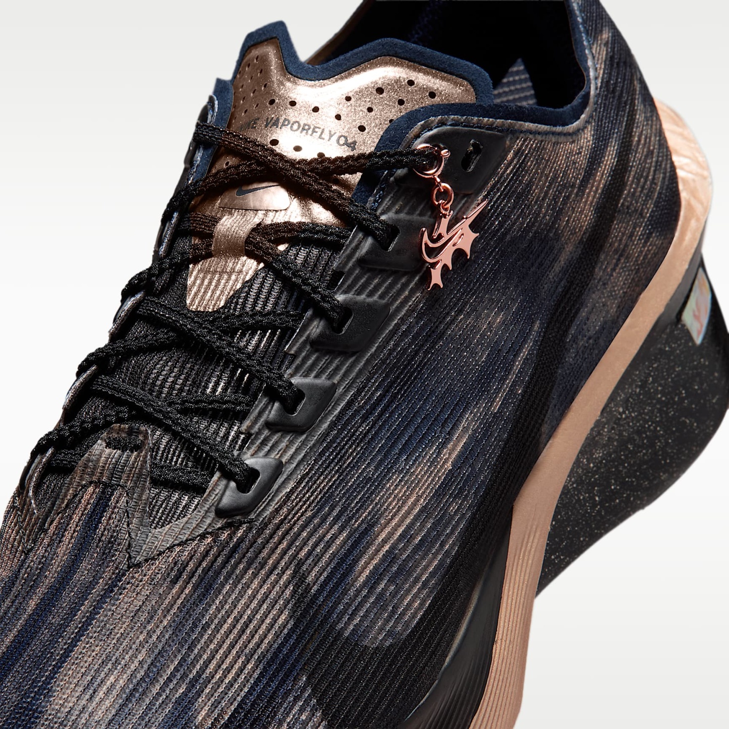 Nike Vaporfly 4 "Keely Hodgkinson" Straßenlaufschuh für Wettkämpfe (Damen) – Pencil Point/Blue Eclipse/Blur/Schwarz