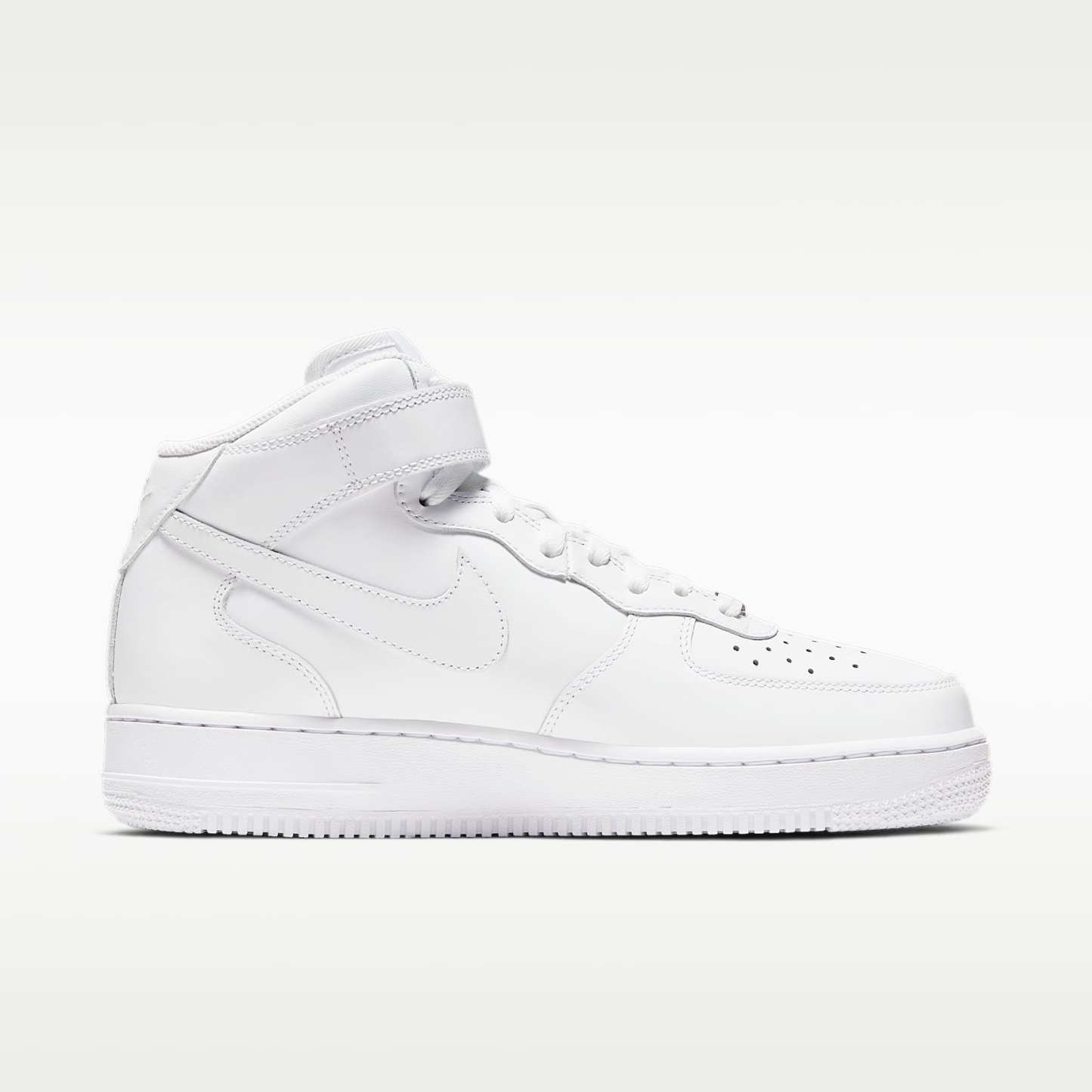 Nike Air Force 1 '07 Mid Damenschuh – Weiß/Weiß/Weiß