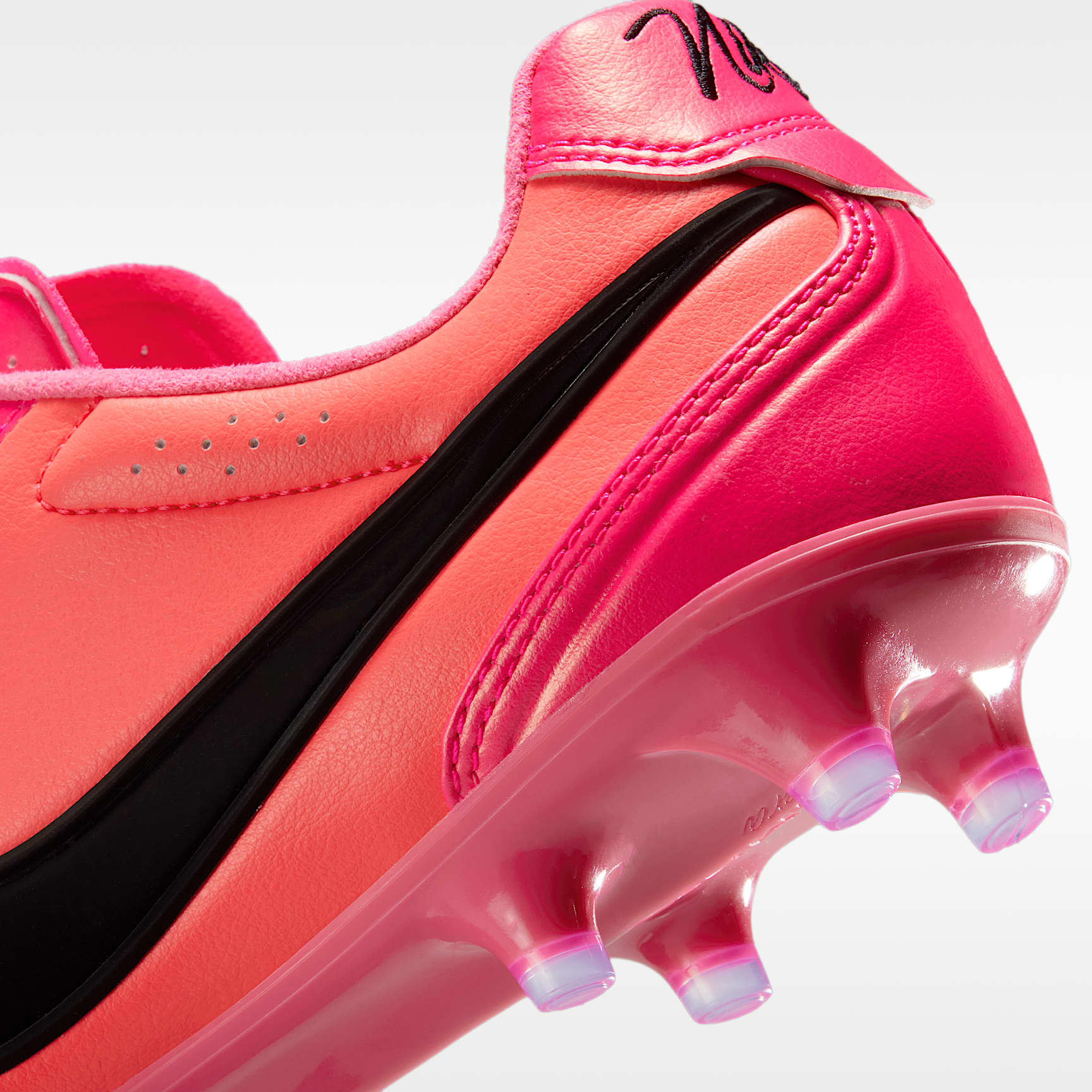 Nike Tiempo Ligera Pro Low-Top-Fußballschuh für normalen Rasen – Multi-Color/Schwarz