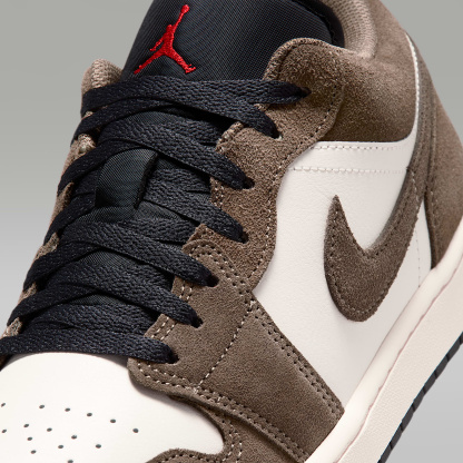 Air Jordan 1 Low Herrenschuh – Palomino/Phantom/Sail/Schwarz