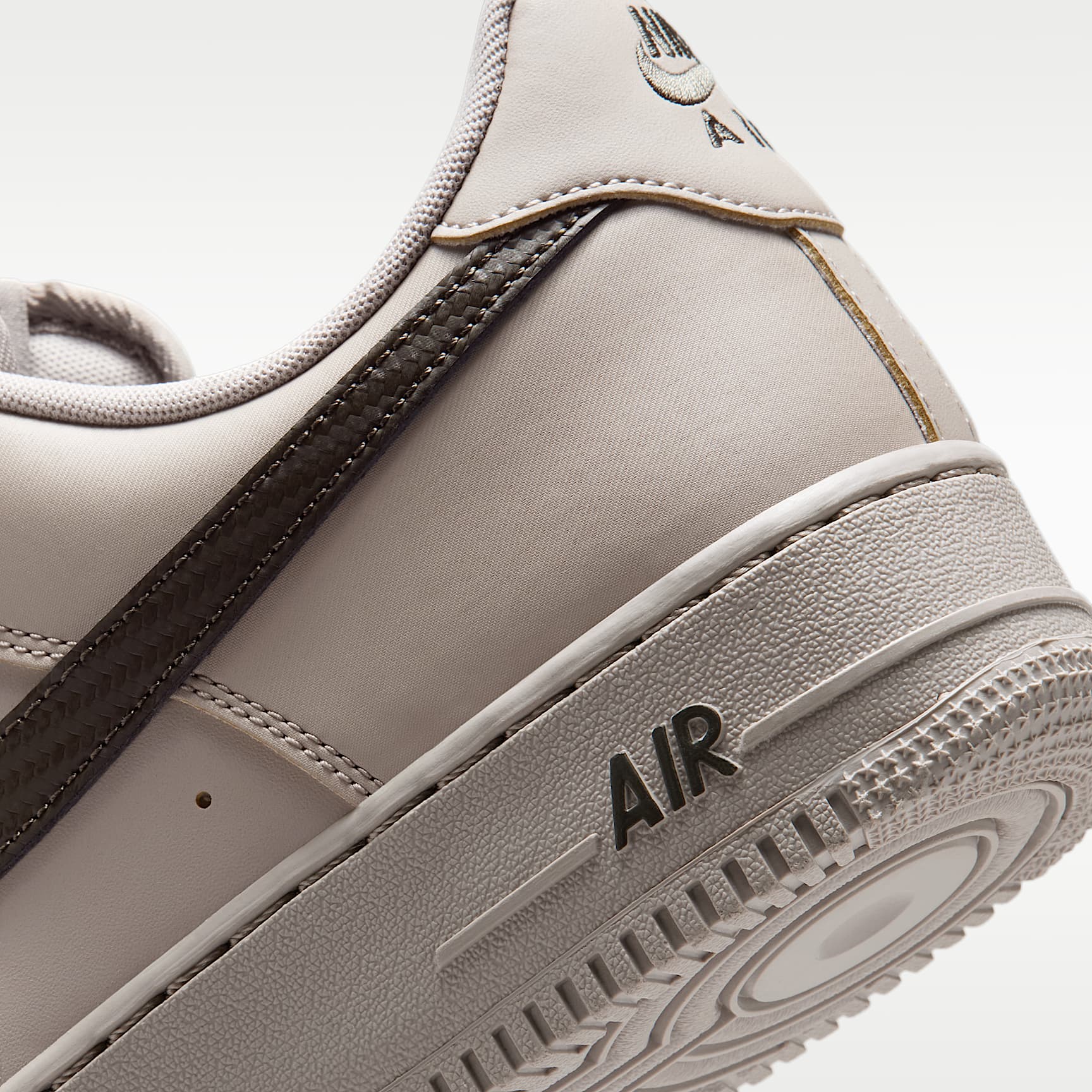 Nike Air Force 1 '07 Schuh (Herren) – College Grey/Newsprint
