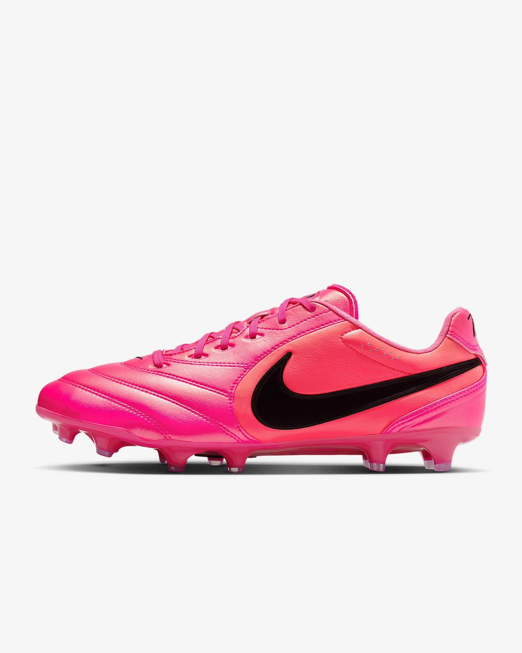 Nike Tiempo Ligera Pro Low-Top-Fußballschuh für normalen Rasen – Multi-Color/Schwarz