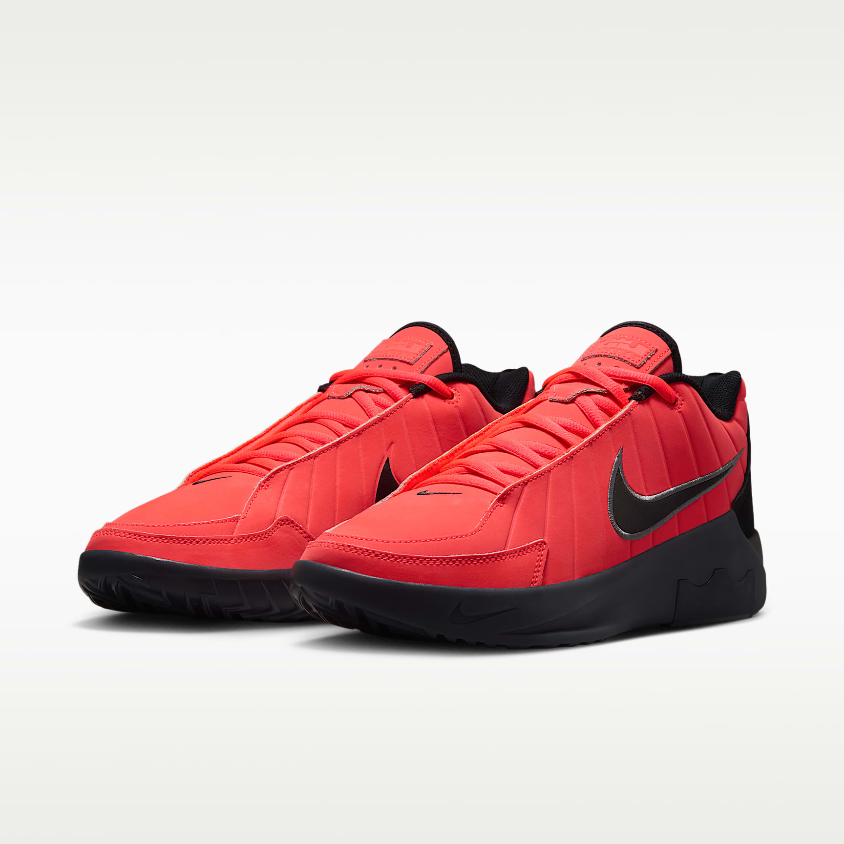 LeBron Witness 9 Basketballschuh – Bright Crimson/Smoke Grey/Schwarz