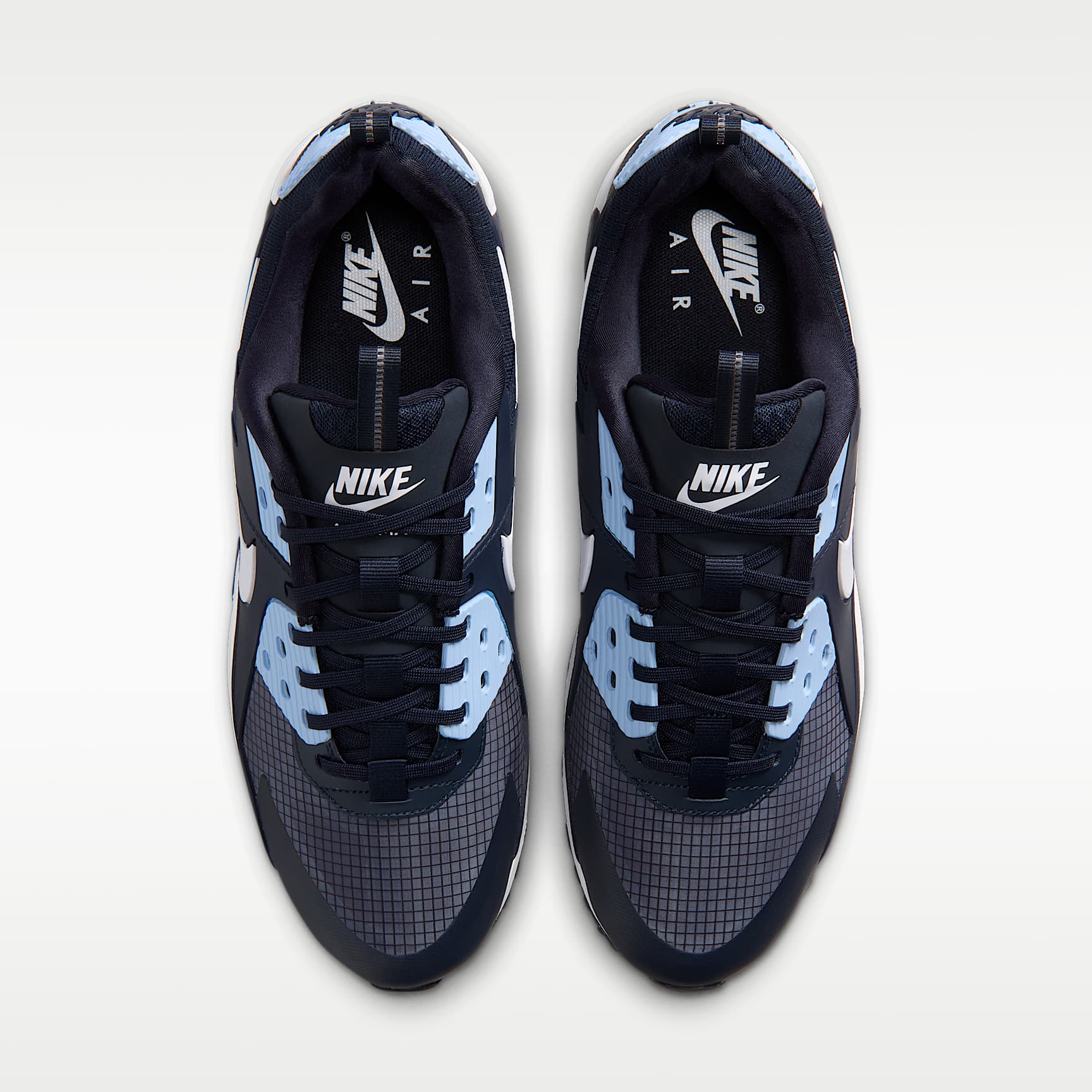 Nike Air Max 90 Drift Schuh (Herren) – Dark Obsidian/Psychic Blue/Weiß