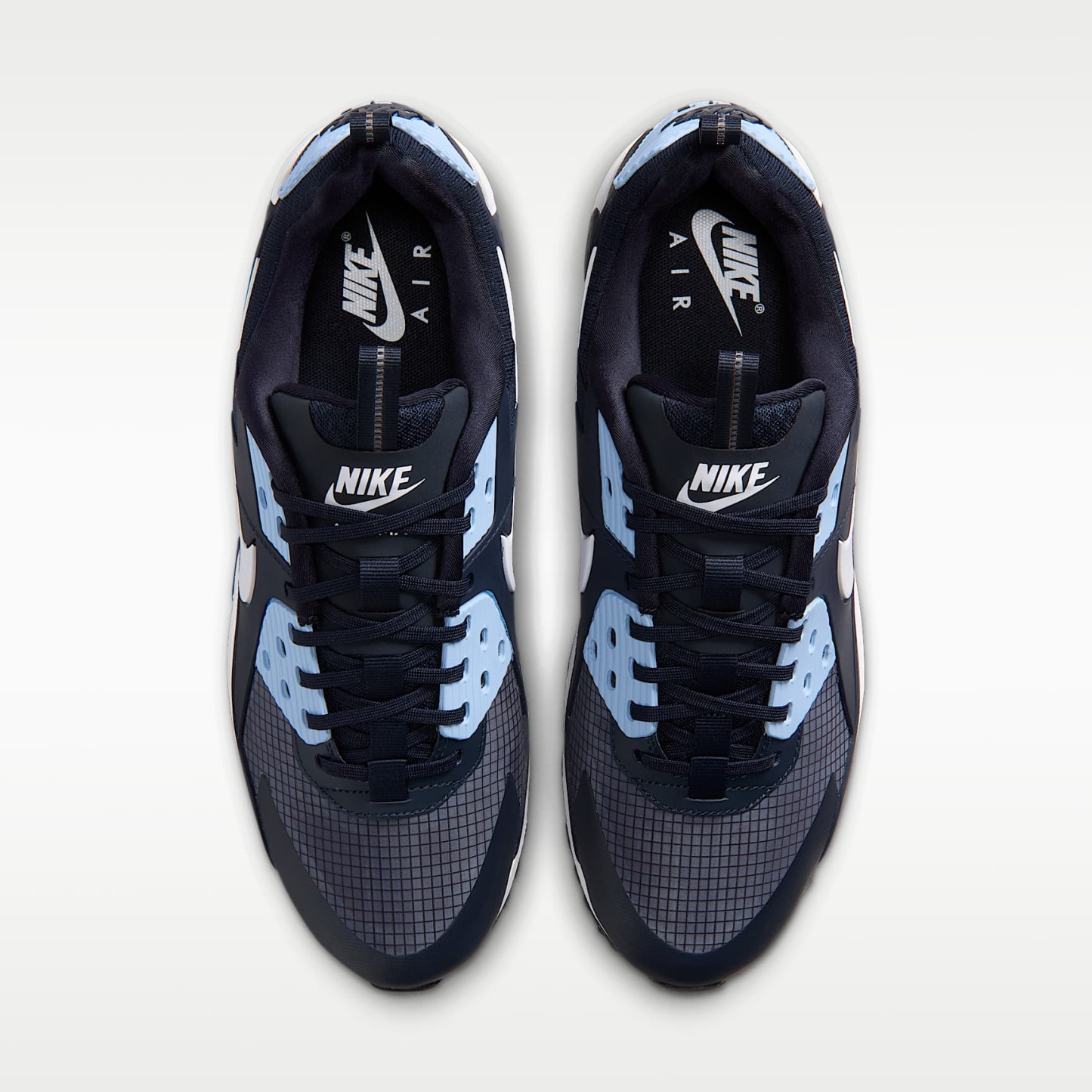 Nike Air Max 90 Drift Schuh (Herren) – Dark Obsidian/Psychic Blue/Weiß