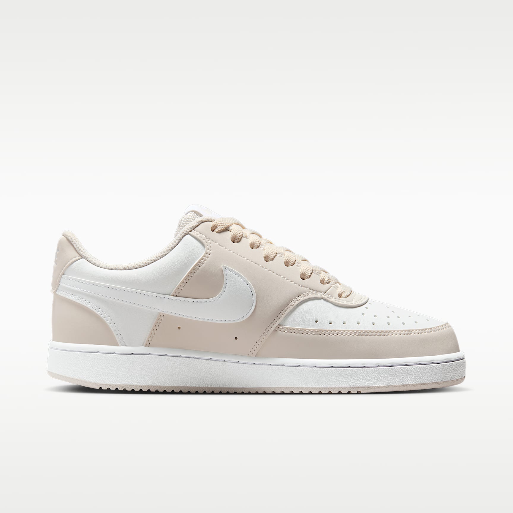 Nike Court Vision Low Schuh (Damen) – Phantom/Weiß