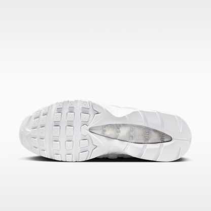Nike Air Max 95 Big Bubble Schuh (Herren) – Weiß/Weiß/Pure Platinum/Weiß