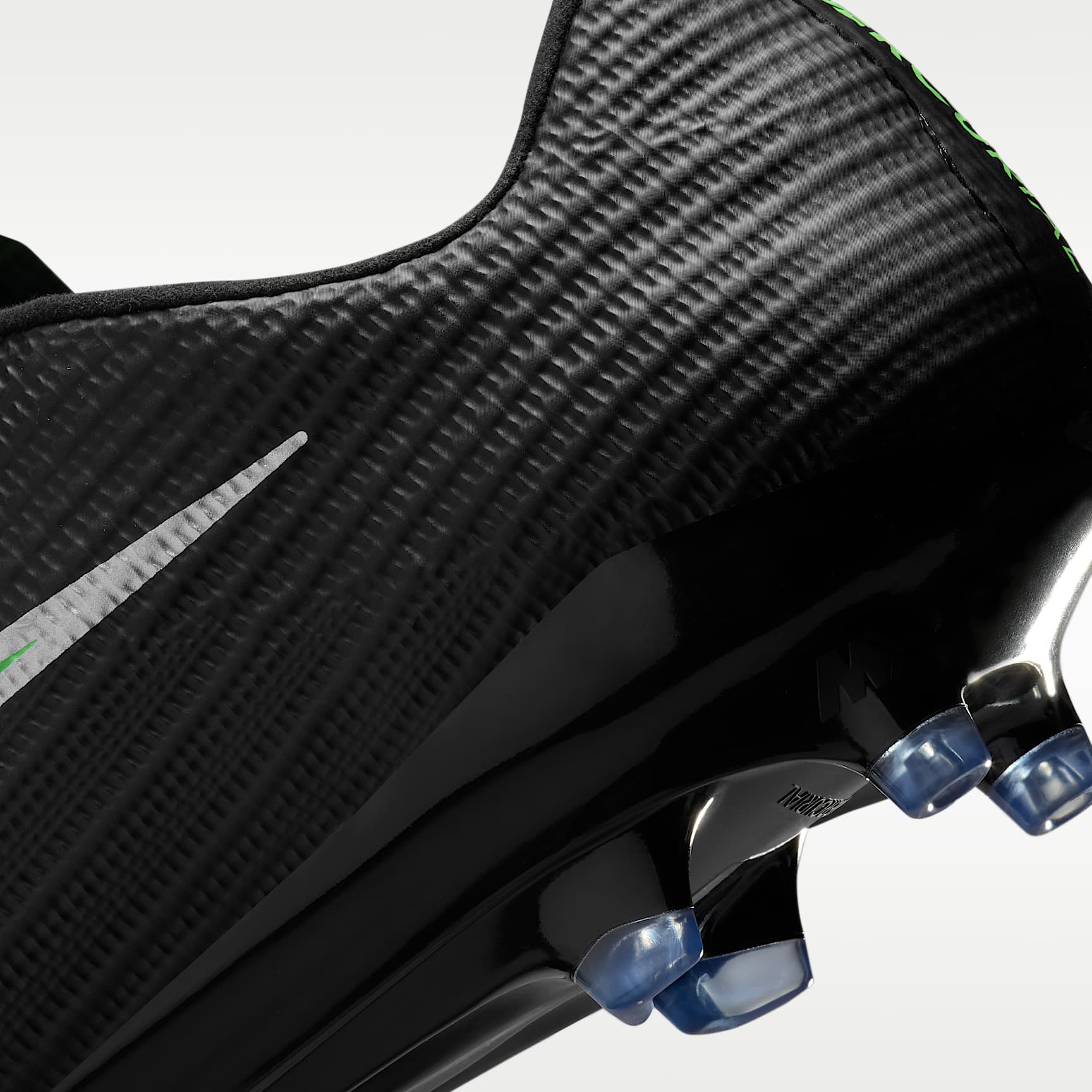 Nike Mercurial Superfly 11 Pro Low-Top-Fußballschuh für Kunstrasen – Schwarz/Schwarz/Illusion Green