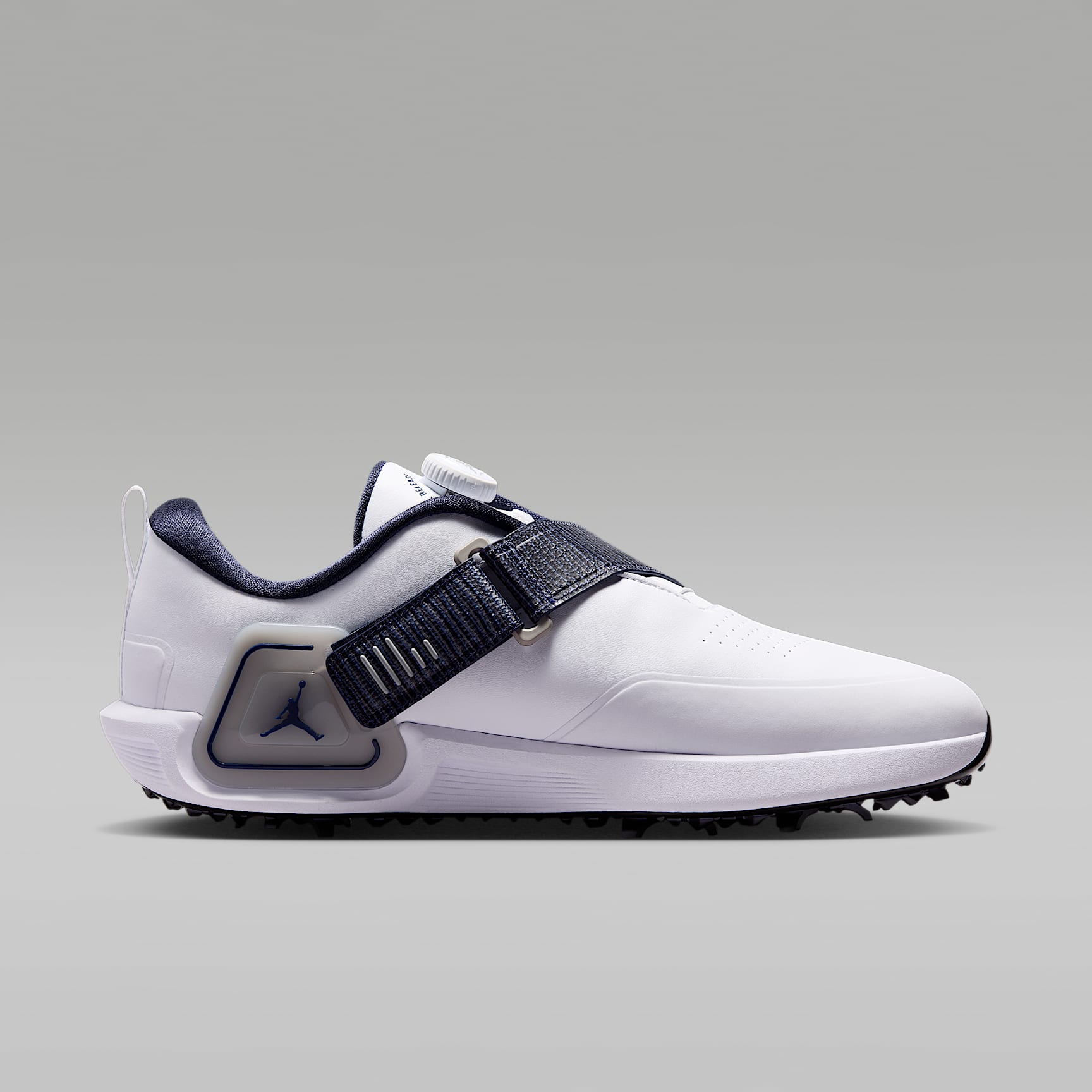 Jordan Air Rev Golfschuh – Weiß/Midnight Navy/Light Smoke Grey/Weiß