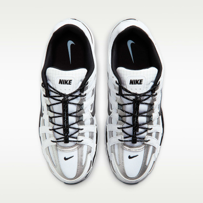 Nike P-6000 Schuh (Herren) – Weiß/Light Armory Blue/Metallic Silver/Schwarz