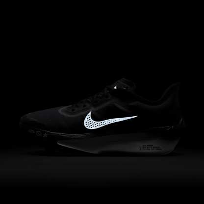 Nike Zoom Fly 6 Straßenlaufschuh für Wettkämpfe (Herren) – Schwarz/Light Smoke Grey/Weiß