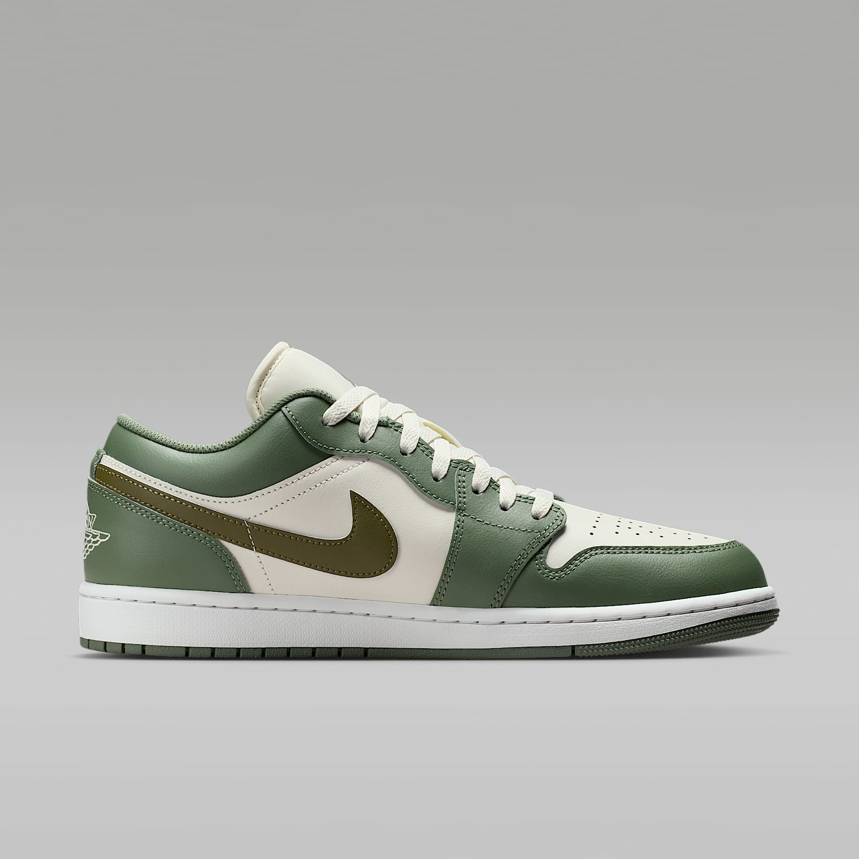 Air Jordan 1 Low Herrenschuh – Vintage Lichen/Summit White/Medium Olive
