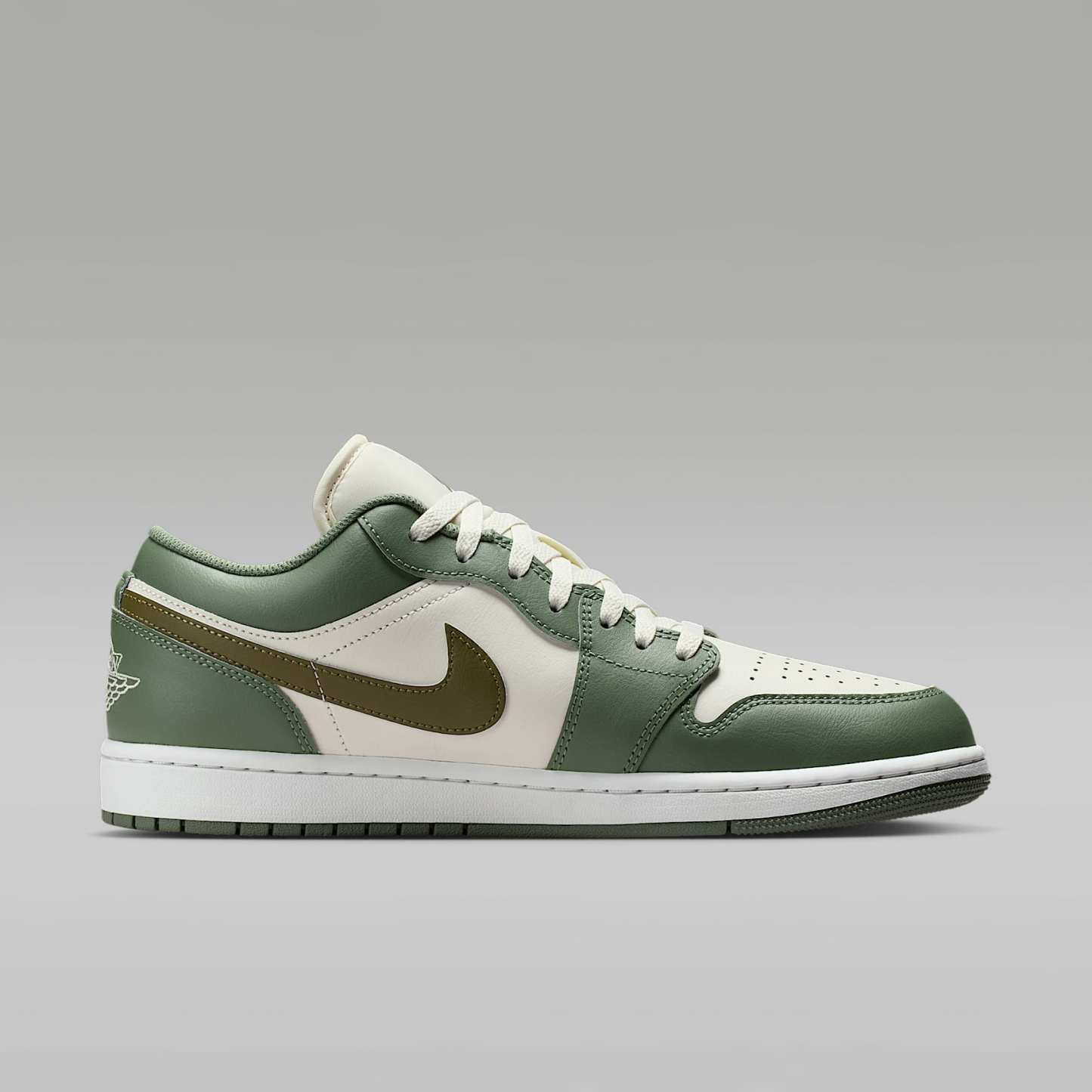 Air Jordan 1 Low Herrenschuh – Vintage Lichen/Summit White/Medium Olive