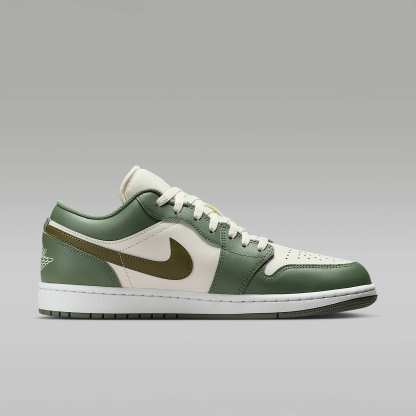 Air Jordan 1 Low Herrenschuh – Vintage Lichen/Summit White/Medium Olive