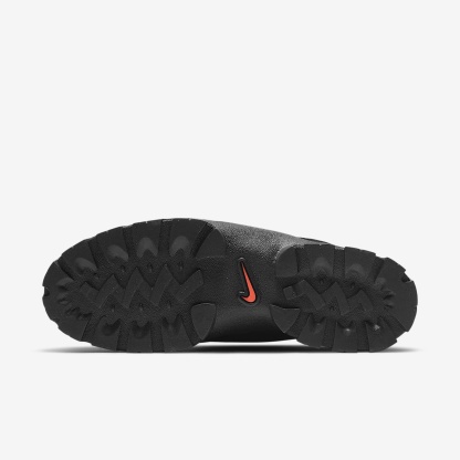 Nike Lahar Low Damenschuh – Schwarz/Orange/Schwarz/Dark Smoke Grey